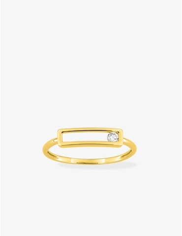 Bague en or jaune 750‰ type...