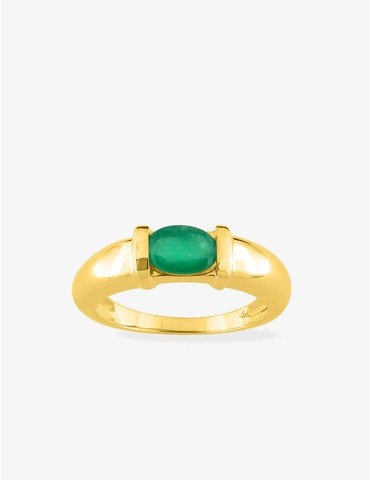 Bague solitaire en or 750‰...
