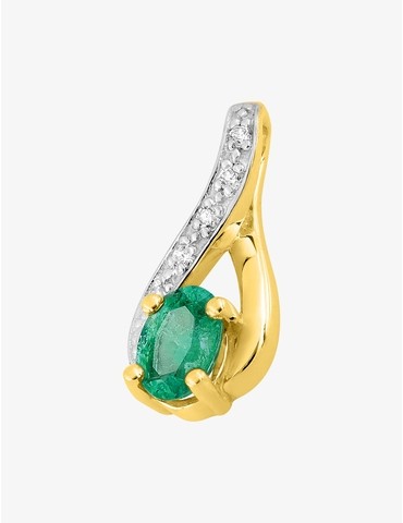Pendentif solitaire...