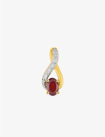 Pendentif en or jaune 375 ‰...