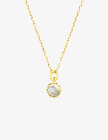 Collier or 375 ‰ jaune avec...