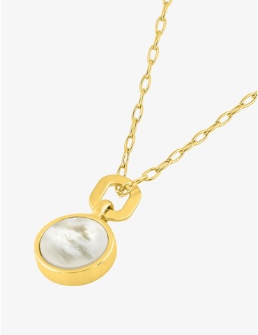 Collier or 375 ‰ jaune avec...