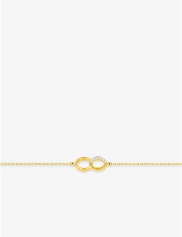 Bracelet souple or 750 ‰...