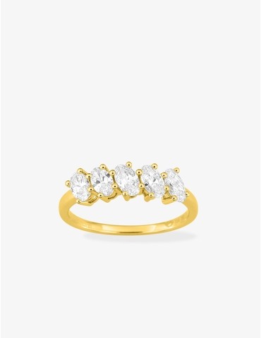 Bague en or jaune 750 ‰,...