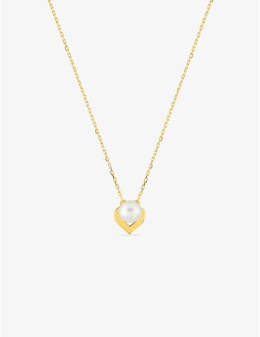 Collier en or jaune 375 ‰,...
