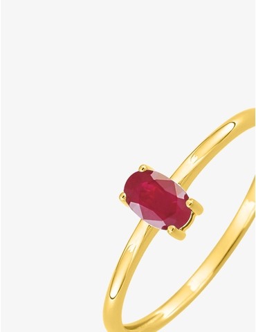 Bague en or jaune 375 ‰...