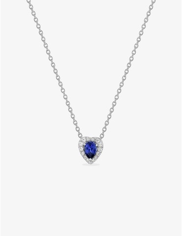 Collier motif cœur en or...