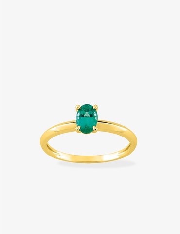 Bague en or jaune 750 ‰,...