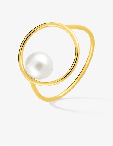 Bague en or jaune 375 ‰...