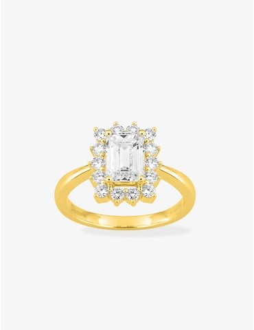 Bague en or jaune 750 ‰,...