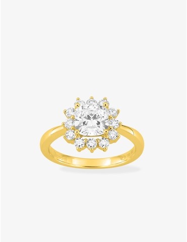 Bague en or jaune 750 ‰,...