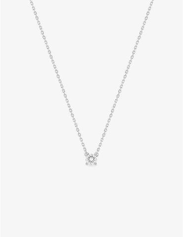 Collier solitaire en or...