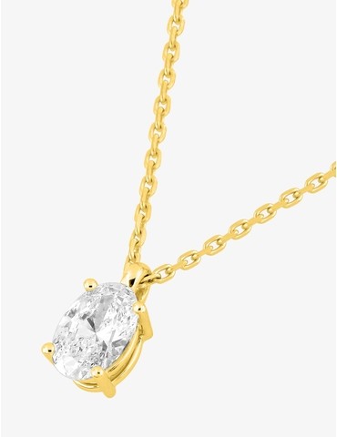 Collier en or jaune 750 ‰,...