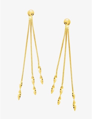Boucles d'oreilles chaînes...