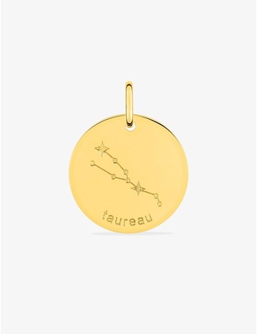 Pendentif or 375 ‰ jaune...