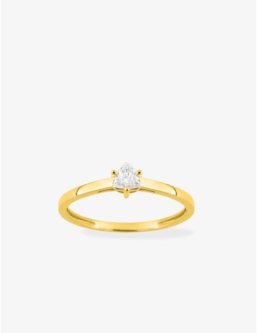 Bague solitaire diamant...