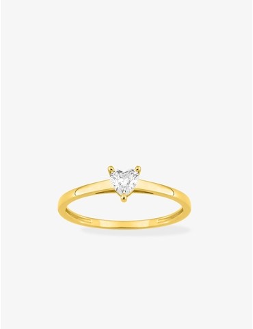 Bague solitaire diamant...