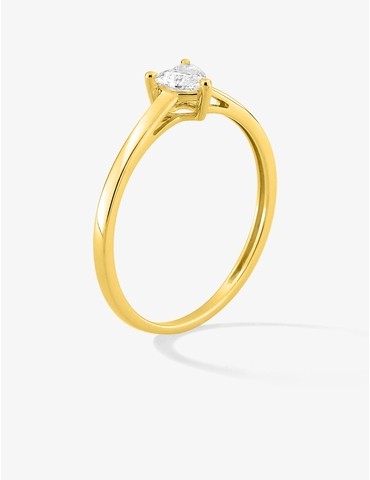 Bague solitaire diamant...