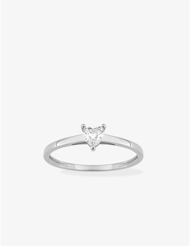 Bague solitaire diamant...
