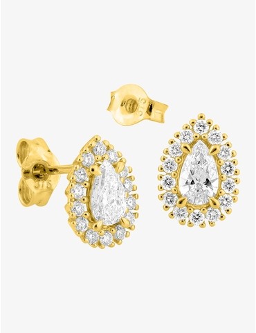 Boucles d'oreilles clou or...