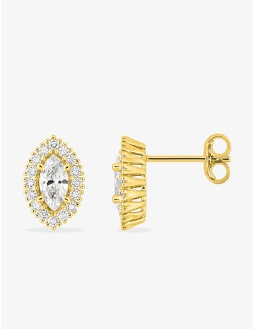 Boucles d'oreilles clou or...