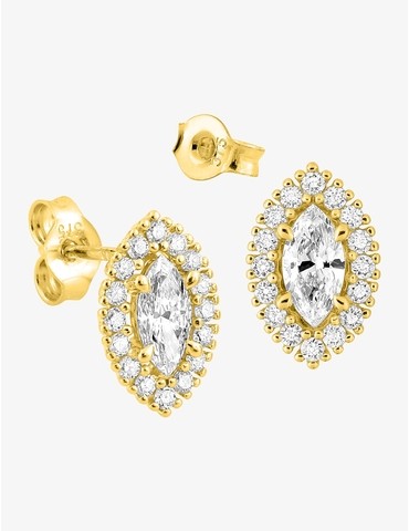 Boucles d'oreilles clou or...