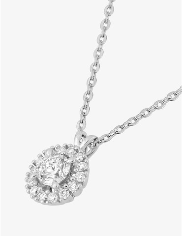 Collier or 375 ‰ blanc...