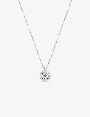 Collier or 375 ‰ blanc...