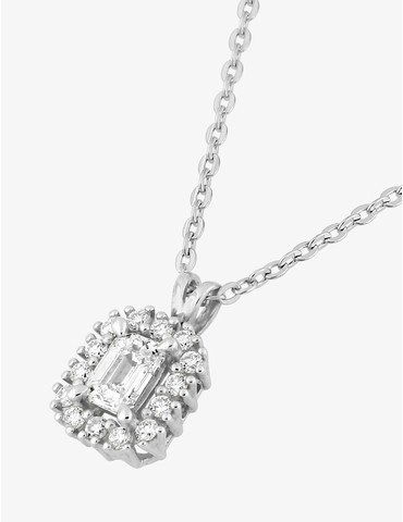Collier or 375 ‰ blanc...