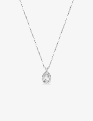 Collier or 375 ‰ blanc...