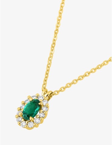 Collier émeraude...