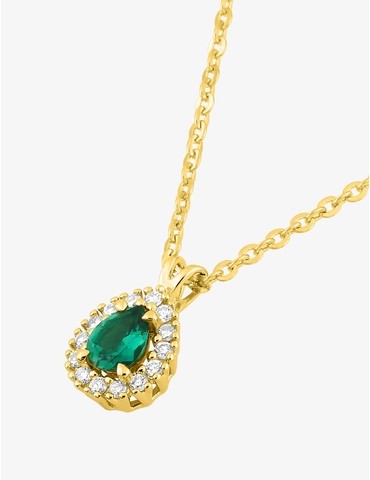 Collier émeraude...