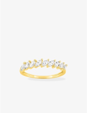 Bague en or jaune 375 ‰,...