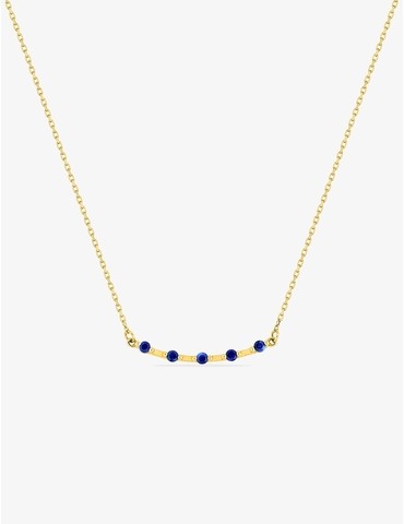 Collier en or jaune 750 ‰,...