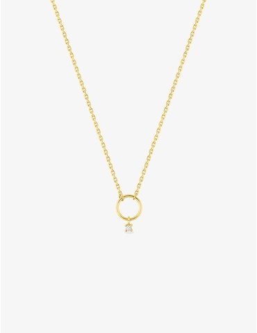 Collier fantaisie en or...