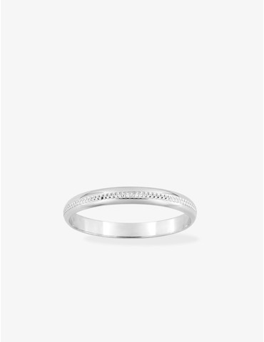 Alliance classique or blanc...