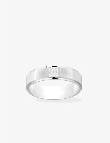 Alliance or blanc 750 ‰...