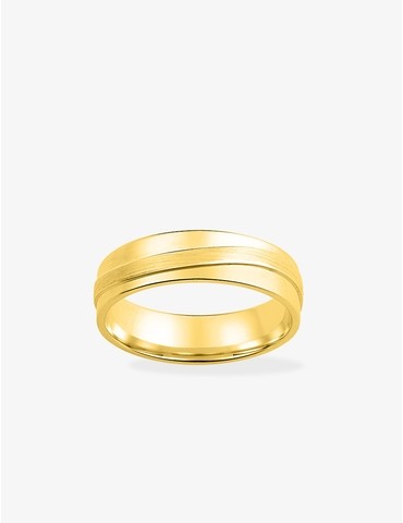 Alliance or jaune 750 ‰...