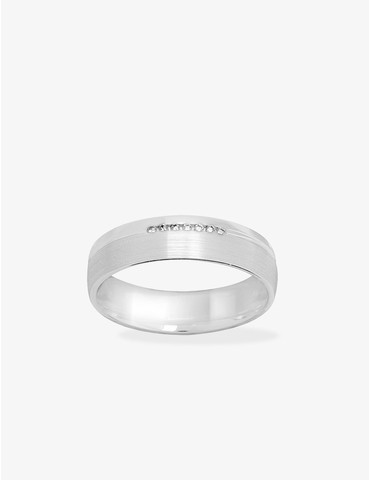 Alliance or blanc 750 ‰...