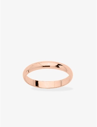 Alliance or rose 375 ‰ 3 mm