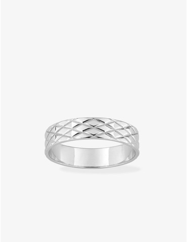 Alliance argent rhodié 925...