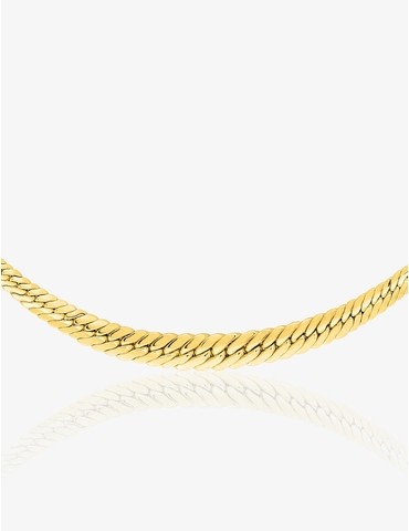 Collier creux maille...