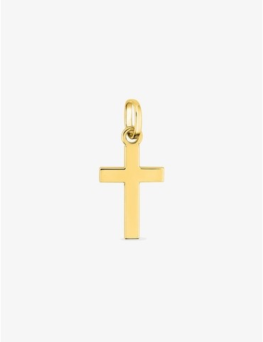 Pendentif croix or jaune...
