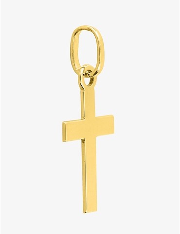 Pendentif croix or jaune...