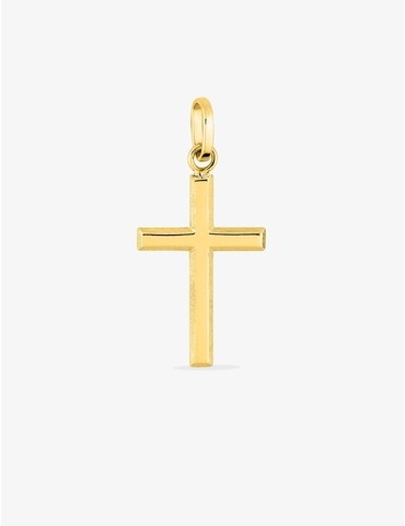 Pendentif croix or jaune...