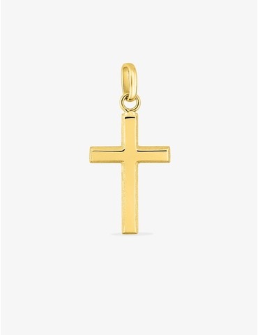 Pendentif croix or jaune...