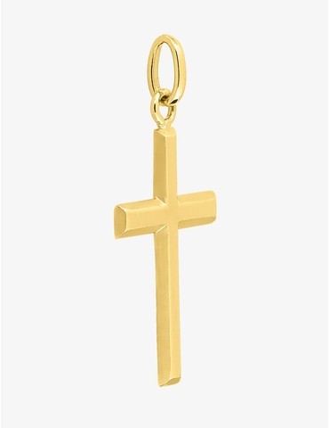 Pendentif croix or jaune...