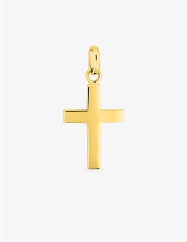 Pendentif croix or jaune...