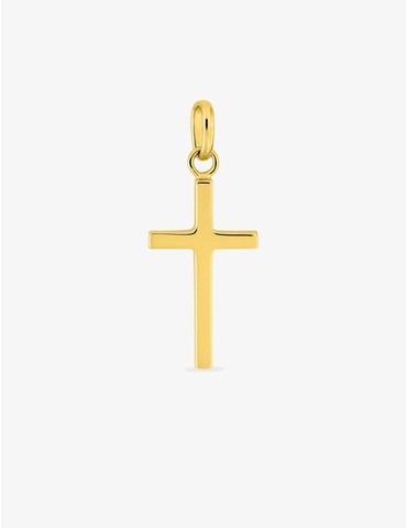 Pendentif croix or jaune...