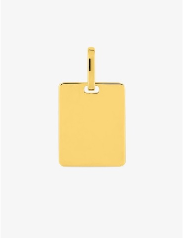 Pendentif plaque GI or...